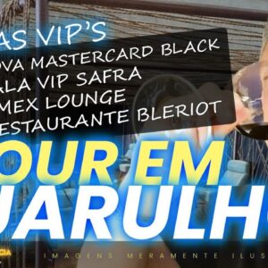 💳FAZENDO UM TUR NA SALA VIP DE GUARULHOS THE CLUB BY MASTERCARD BLACK, E MASTERCARD BLACK LOUNGE.