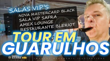 💳FAZENDO UM TUR NA SALA VIP DE GUARULHOS THE CLUB BY MASTERCARD BLACK, E MASTERCARD BLACK LOUNGE.