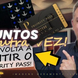 💳NOVIDADE VISA DUX VOLTA A EMITIR OS ACESSOS AO PRIORITY PASS! AGORA ADICIONAIS E TITULARES.