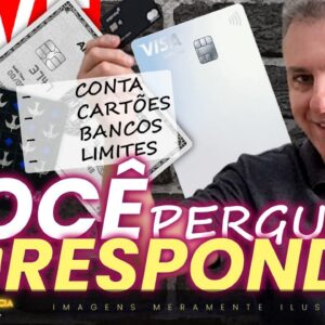 💳LIVE: VOCÊ PERGUNTA EU RESPONDO EDIÇÃO ESPECIAL SÁBADO! PAGAR ANTECIPADO FATURAS PERDE CARTÕES ?