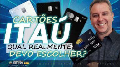 💳QUAL DESTES TRÊS CARTÕES VOCÊ ESCOLHERIA AQUI NESTA SELEÇÃO DOS CARTÕES ITAÚ? THE ONE, INFINITE?