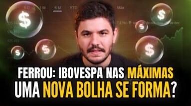 ⚠️⚠️⚠️ URGENTE: IBOVESPA NAS MÁXIMAS, VAI DAR RUIM?