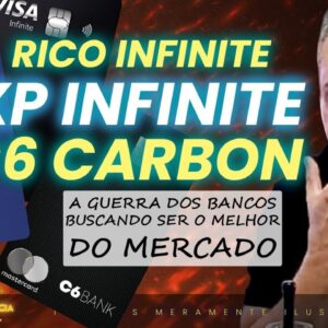 💳CONTAS DIGITAIS 2023! XP, RICO E C6 A GUERRA PARA SER O MELHOR, ( CORTES) ANÁLISE DESTES BANCOS