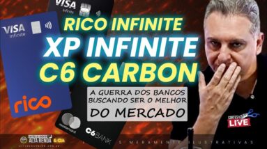 💳CONTAS DIGITAIS 2023! XP, RICO E C6 A GUERRA PARA SER O MELHOR, ( CORTES) ANÁLISE DESTES BANCOS