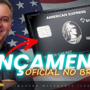 💳CHEGOU O MAIS NOVO CARTÃO DO BRADESCO AMERICAN EXPRESS THE CENTURION CARD DE METAL, SAIBA TUDO.