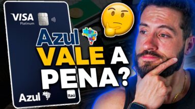 CARTÃO AZUL PLATINUM ITAUCARD - VALE A PENA? Tem SALA VIP?