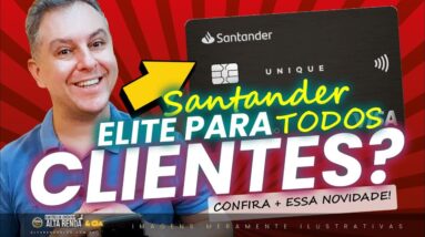 💳SANTANDER ACABA COM TODOS ESTES CARTÕES, E ENVIA CARTÕES ELITE E SIGNATURE PARA SEUS CLIENTES.