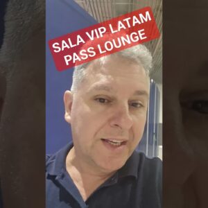 💳Você conhece a sala Vip Lounge Latam Pass? Uma sala fantástica e de graça com seu cartão de Crédito