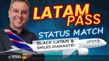 💳LATAM STATUS MATCH PELA GOL SMILES DIAMANTE! SAIBA COMO VOCÊ PODE PEDIR STATU BLACK LATAM ASSIM.