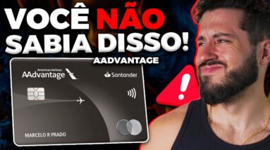 Os Pontos NEGATIVOS do cartão AADVANTAGE MASTERCARDBLACK SANTANDER! 🔥