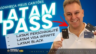 💳CONHEÇA MEUS TRÊS CARTÕES DE ALTA RENDA DA LATAM PASS! INFINITE, BLACK E INFINITE PERSONNALITÉ.