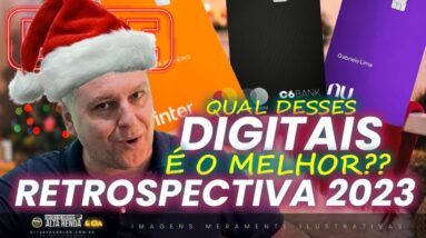 💳LIVE: QUAL DESTAS CONTAS DIGITAIS É A MELHOR DE 2023? ANÁLISE COMPLETA DOS BANCOS DIGITAIS.