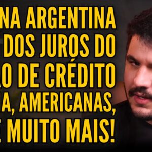 MEGAPACOTE DE MILEI E PROTESTOS, LIMITE DOS JUROS NO ROTATIVO, REFORMA TRIBUTÁRIA E  AMERICANAS!