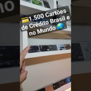 💳Já Pensou em ter + de 1.500 cartões de crédito do Brasil e do mundo 🌎? 2024 tem mais.