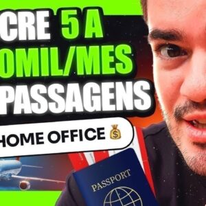 Como Ganhar Dinheiro Com Passagens Aereas - R$10.000/Mês