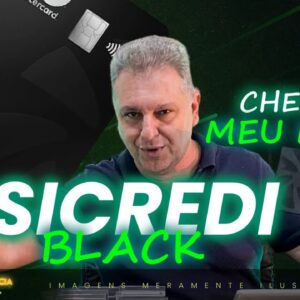 💳CHEGOU O MEU NOVO CARTÃO MASTERCARD BLACK DO SICREDI! ILIMITADO AO LOUNGEKEY COM CONVIDADOS.