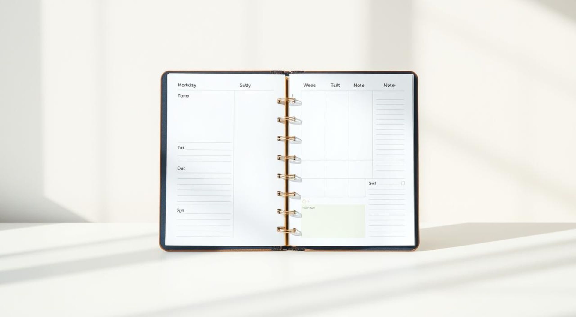 ideias para um plano semanal prático